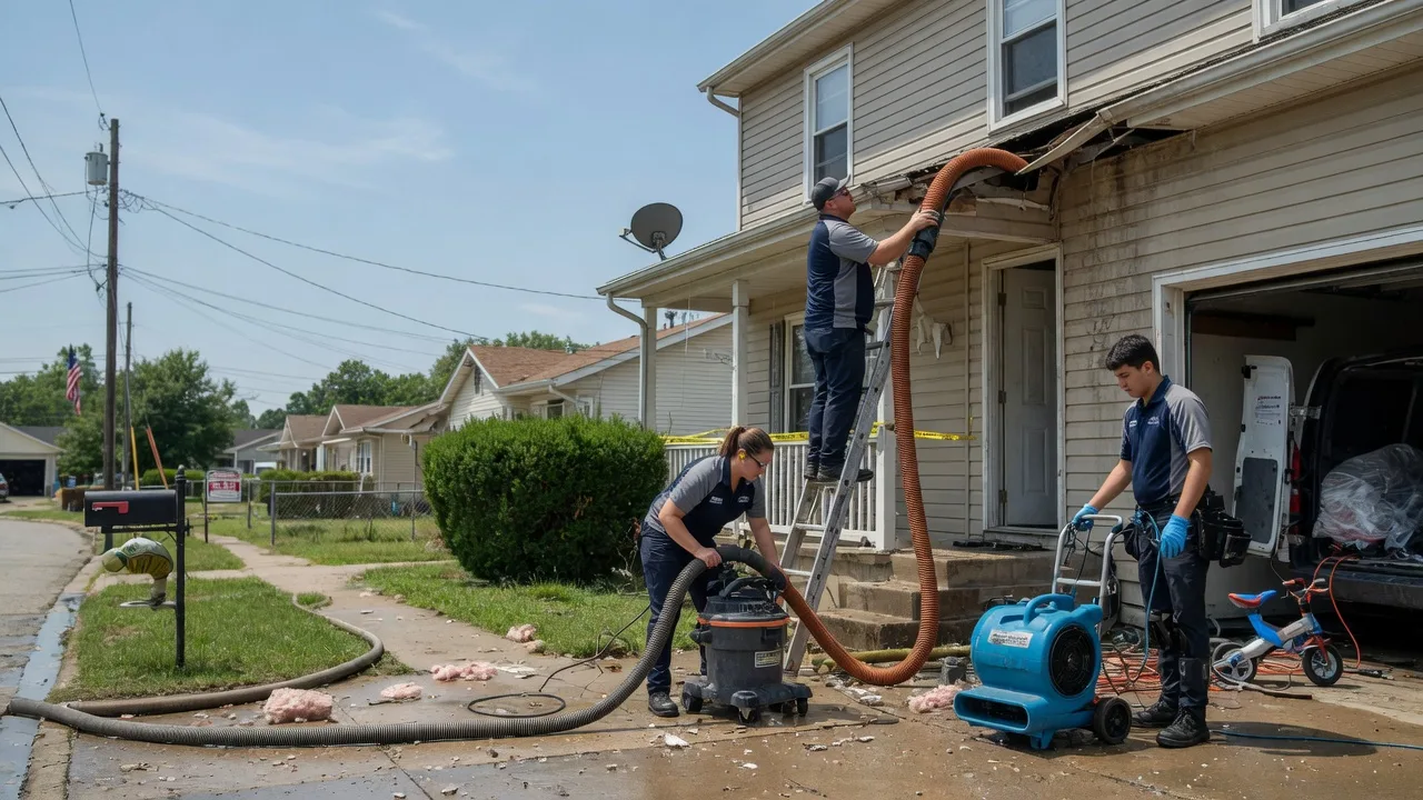 Water Damage Restoration in Bridgeton, IN near me